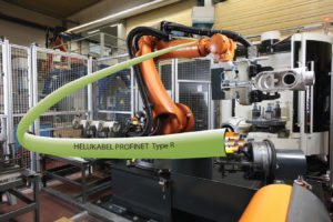 HELUKABEL推出新型机器人HELUKAT PROFINET电缆