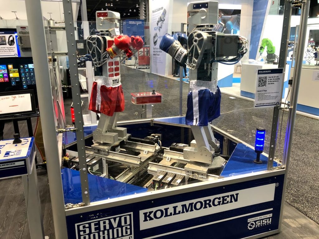 Kollmorgen的拳击机器人