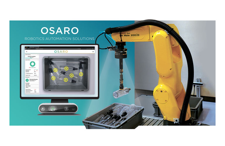OSARO使用软件定义的机器人在材料处理行业中设计和部署机器人自动化解决方案。
