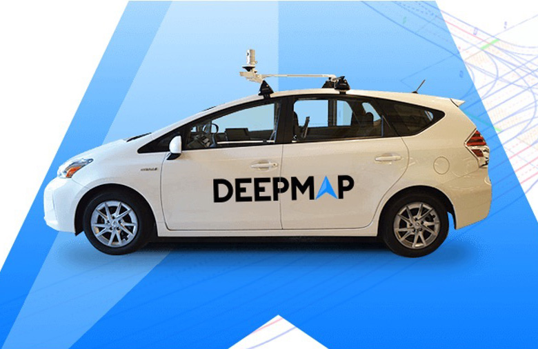 车辆上的Deepmap导航结构