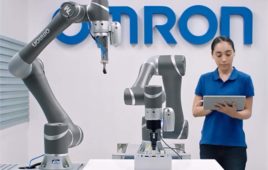 欧姆龙应用公司的工程师设计了一个Techman机器人。